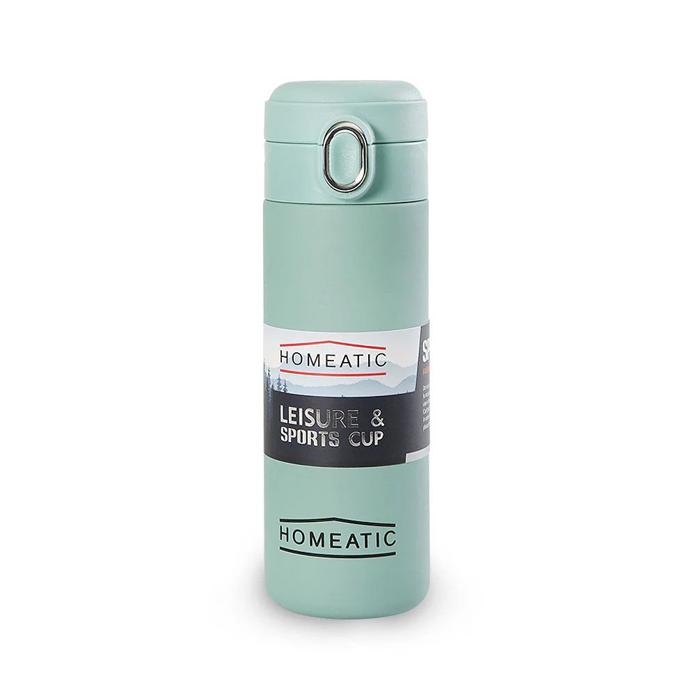 Homeatic Insulated Water Bottle | Stainless Steel, Leak-Proof, 750ml | Multiple Colors