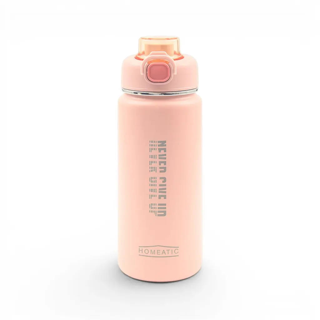 Homeatic Insulated Sports Water Bottle | Stainless Steel, Leak-Proof, 750ml | Multiple Colors