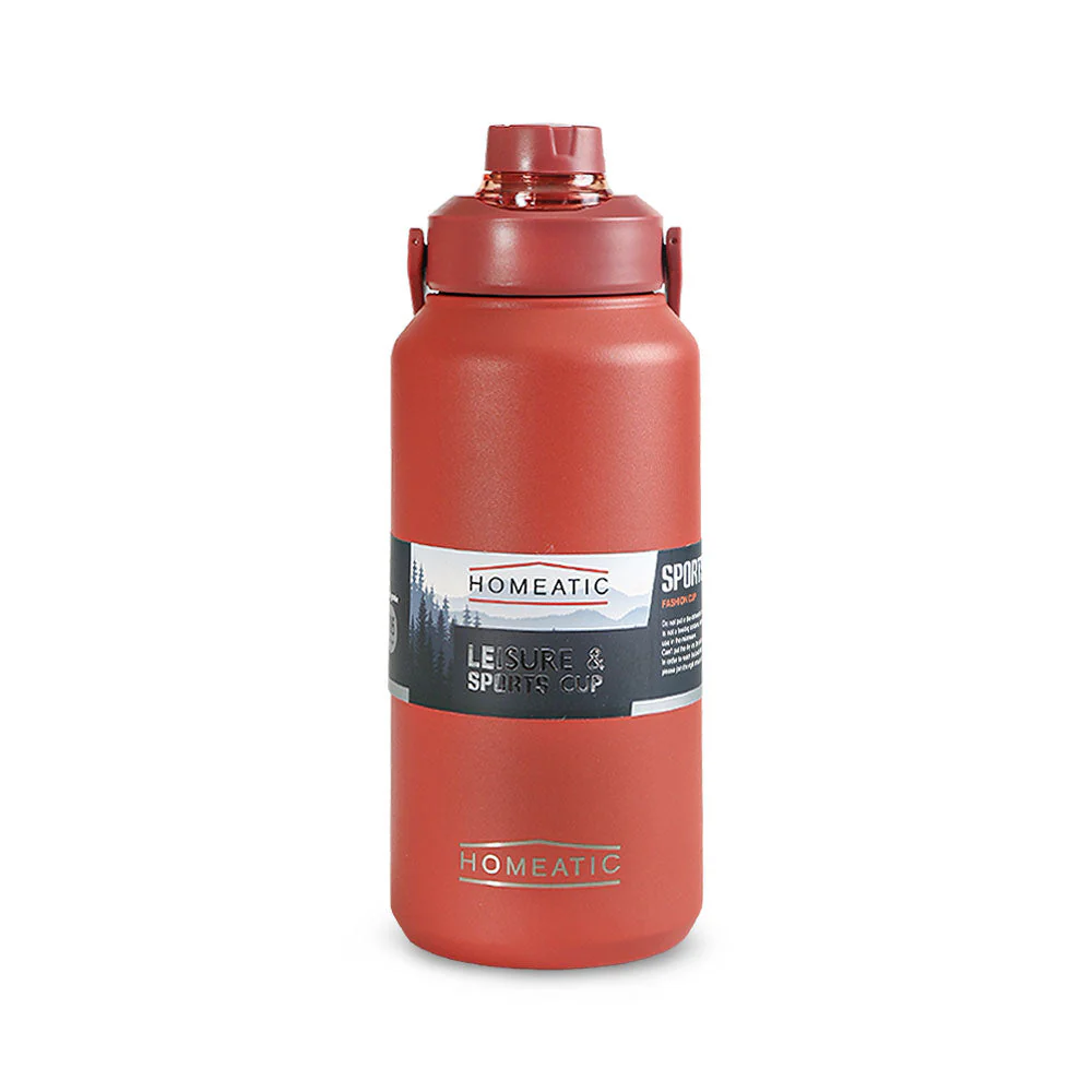 Homeatic 1300ml Insulated Stainless Steel Flask