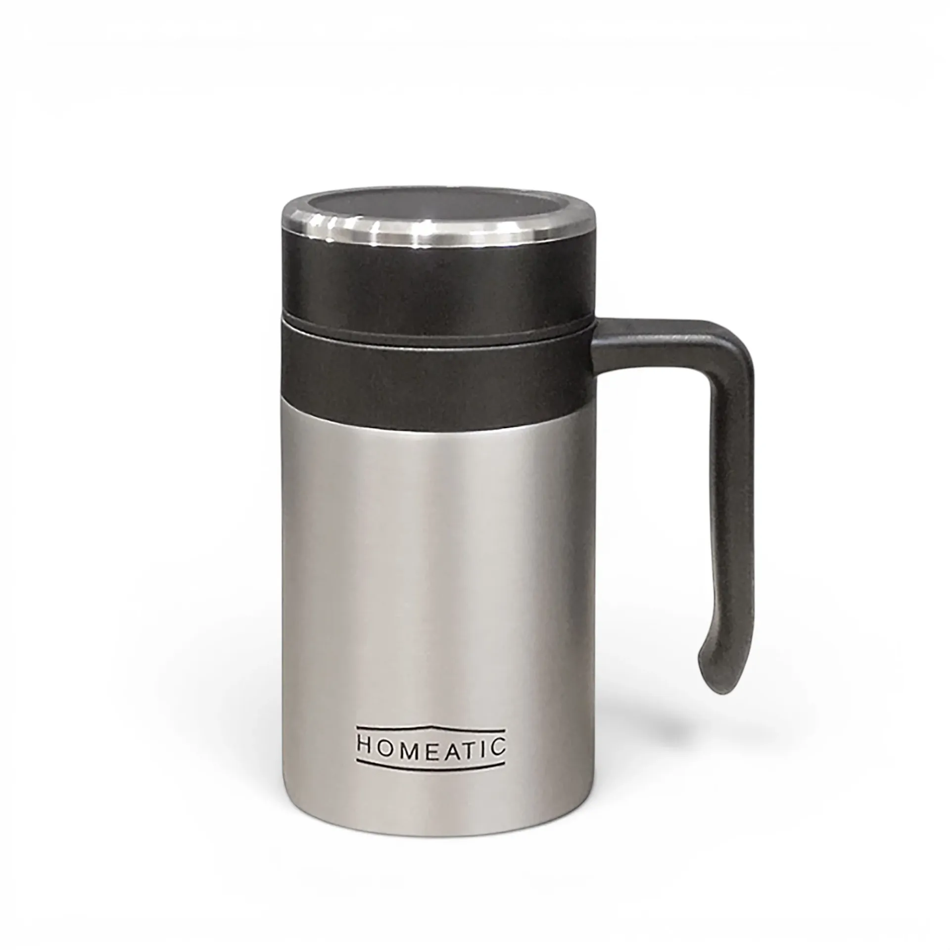 Homeatic 500ml Insulated Stainless Steel Coffee Mug