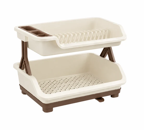 Orient Rico 2-Tier Dish Rack with Drainboard & Cutlery Holder