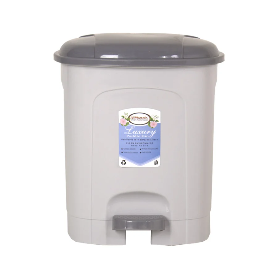 Phoenix Luxury Paddle Dustbin — Large Size, 21 Litre
